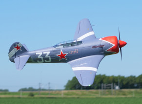 H-King Yak-11 Steadfast Monoposto 6S Racer EPO 1450mm (PNF)