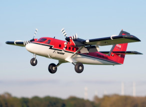 Avios Twin Otter (PNF) Scale Twin-Engine STOL Plane w/Wheels & Floats EPO 1600mm